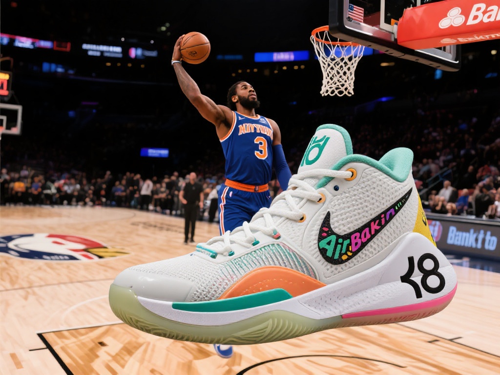 迪班萨本次选择“Air Bakin”与K